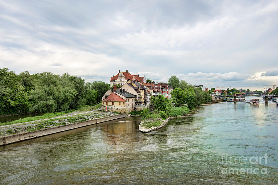Regensburg River Views Photograph by Baywest Imaging