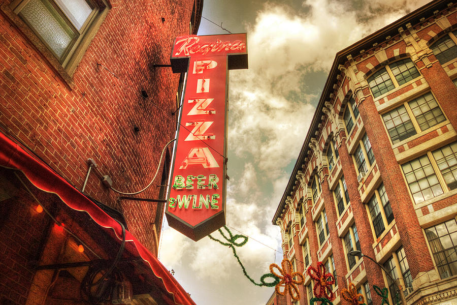 Regina Pizza - Boston North End Photograph by Joann Vitali
