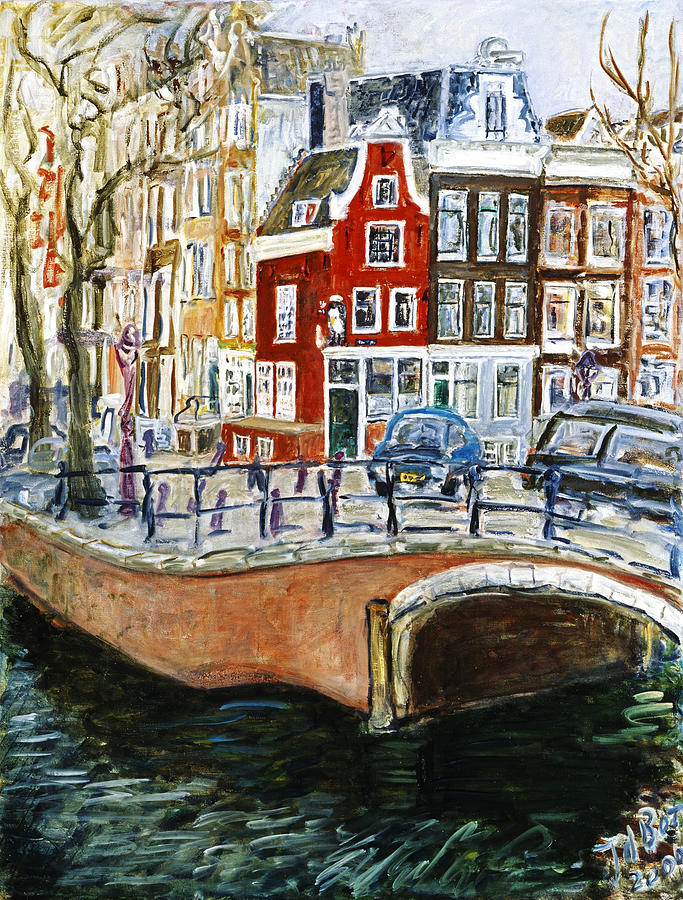 Reguliersgracht Painting by Joan De Bot Reguliersgracht Painting by Joan De Bot