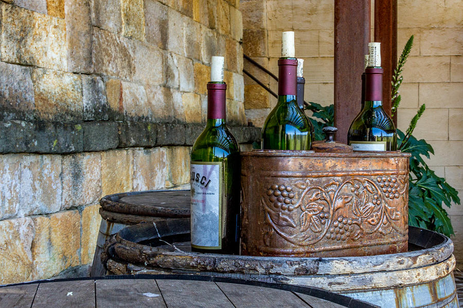 Wine Photograph - Regusci Winery by Bill Gallagher