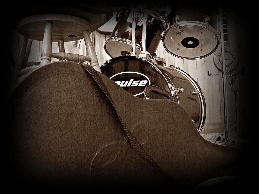 Drum Photograph - Rehearsal Time by Steve Cochran
