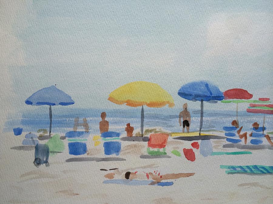 Rehoboth Beach Painting by Maggii Sarfaty