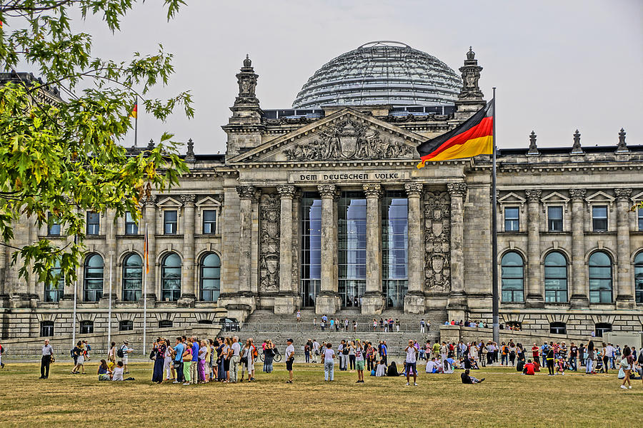 German Reichstag Photograph by Dennis Cox
