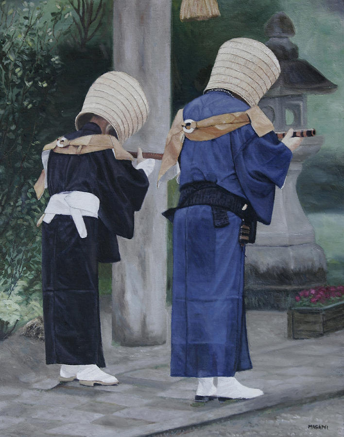 Reihai Painting by Masami Iida