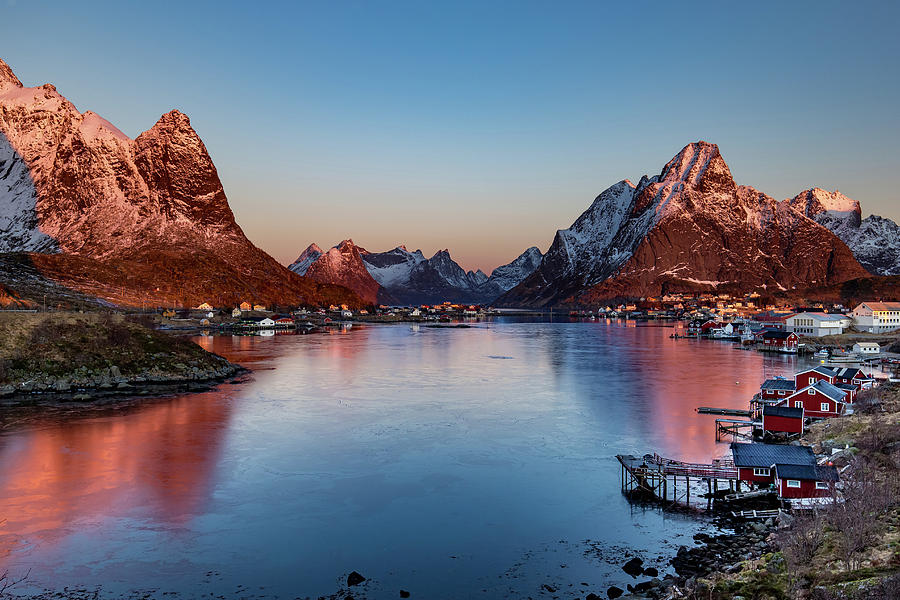 Reine Sunrise Photograph by Brad Rempel