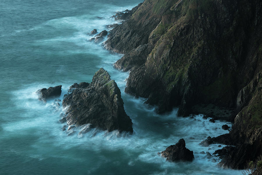 Reinga cliffs Photograph by Martin Capek