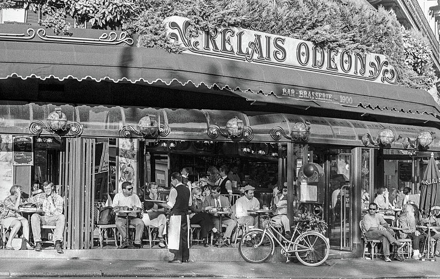 Relais Odeon Cafe, Paris Photograph by Frank DiMarco
