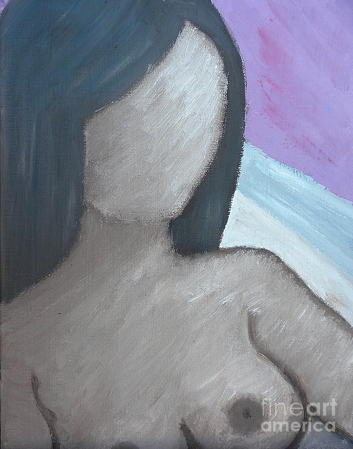 Nude Painting - Relax by Kristen Diefenbach