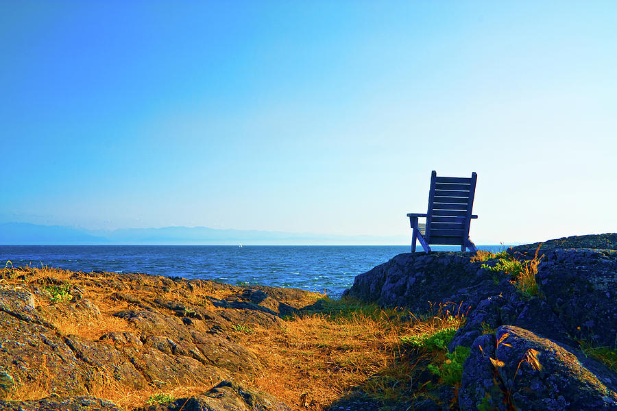 Chair Photograph - Relax by Michael Thibault