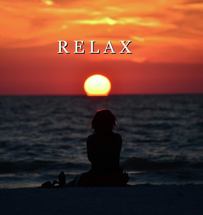 Relax poster work A Photograph by David Lee Thompson - Pixels