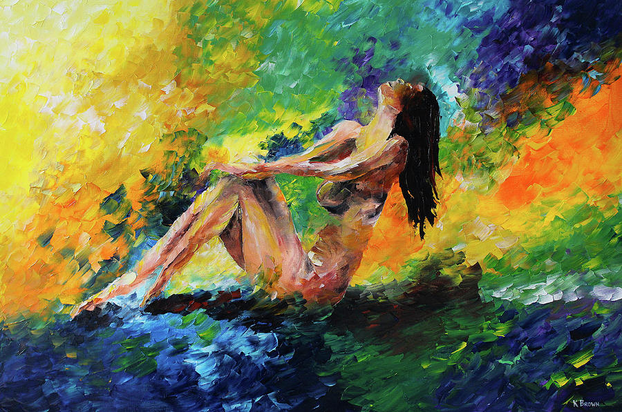 Relaxation Painting by Kevin  Brown