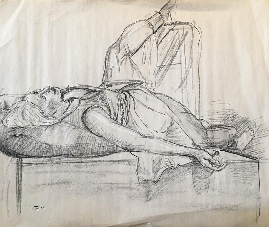 Relaxed woman by Alejandro Lopez-Tasso Relaxed woman by Alejandro Lopez-Tasso