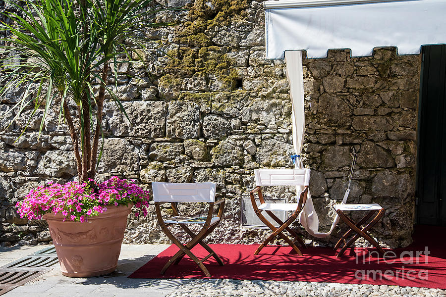 Relaxing in Portofino Italy Photograph by Brenda Kean