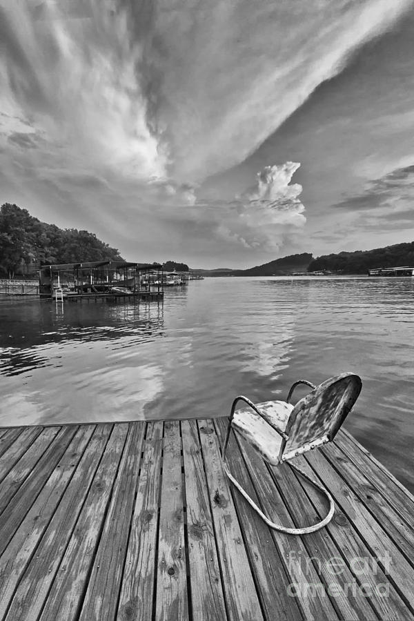 Relaxing on the Dock Photograph by Dennis Hedberg