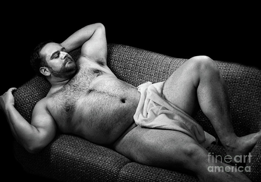 Relaxing Strong Man Photograph by Bear Pictureart