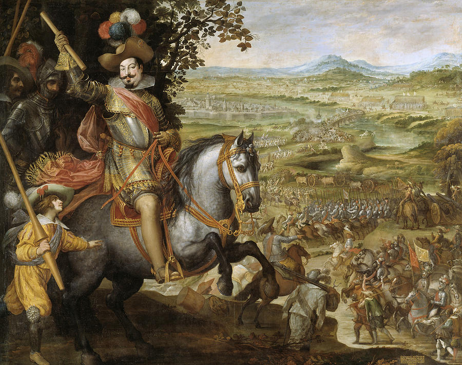 Relief of the Stronghold of Constance Painting by Vincenzo Carducci