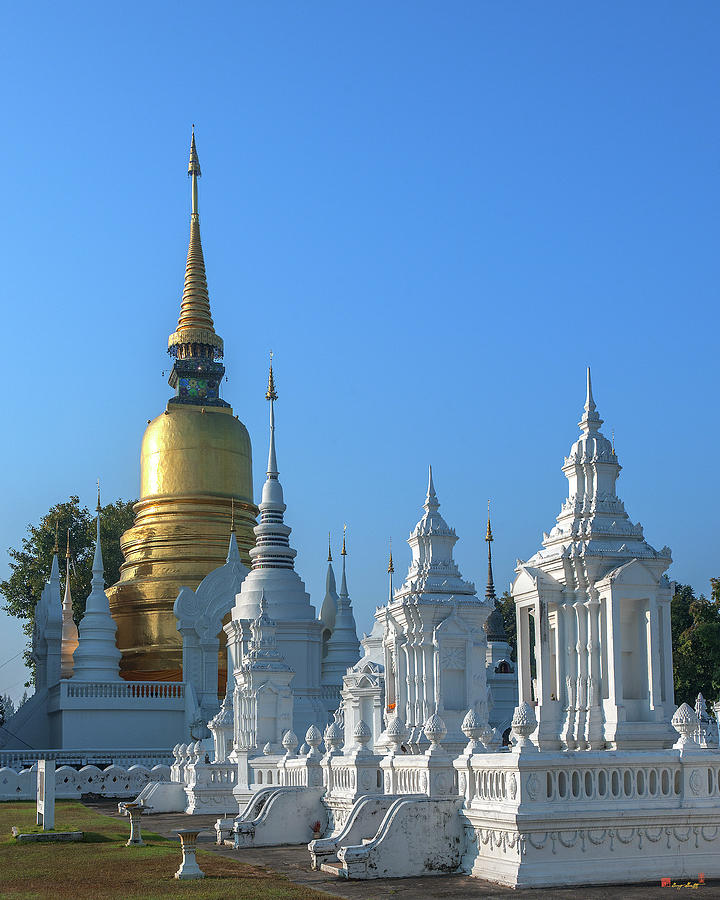 Wat Suan Dok Reliquaries of Northern Thai Royalty DTHCM0947  Photograph by Gerry Gantt