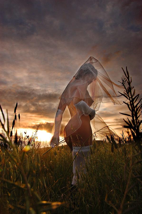 Nude Photograph - Remains of the Day by Curt Johnson Nude Photograph - Remains of the Day by Curt Johnson