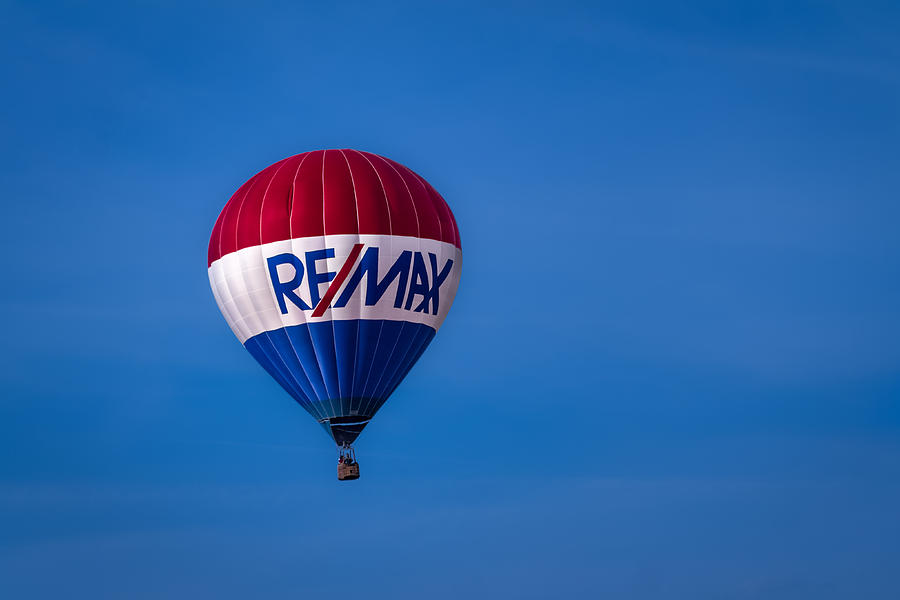 Remax Hot Air Balloon Photograph by Ron Pate