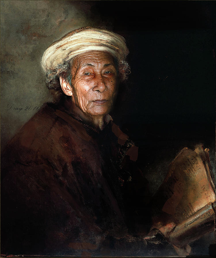 Rembrandt in Bali III Photograph by Dray Van Beeck