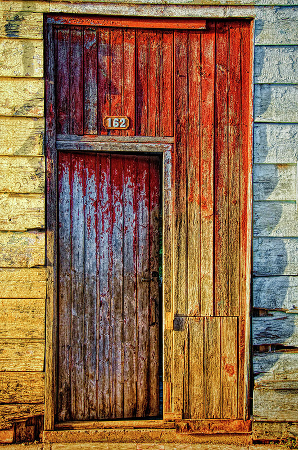Remedios Door 3 Photograph by Claude LeTien