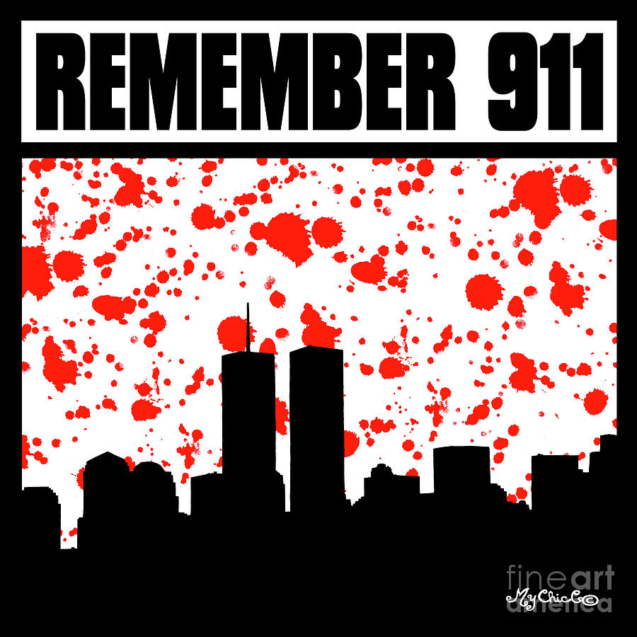Remember 911 The World Drawing by Art by MyChicC Fine Art America