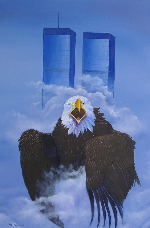 Remember 911 Painting by Michael Allen