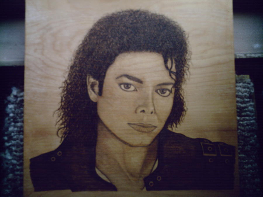 Portrait Pyrography - Remember the time by Mark Padgett