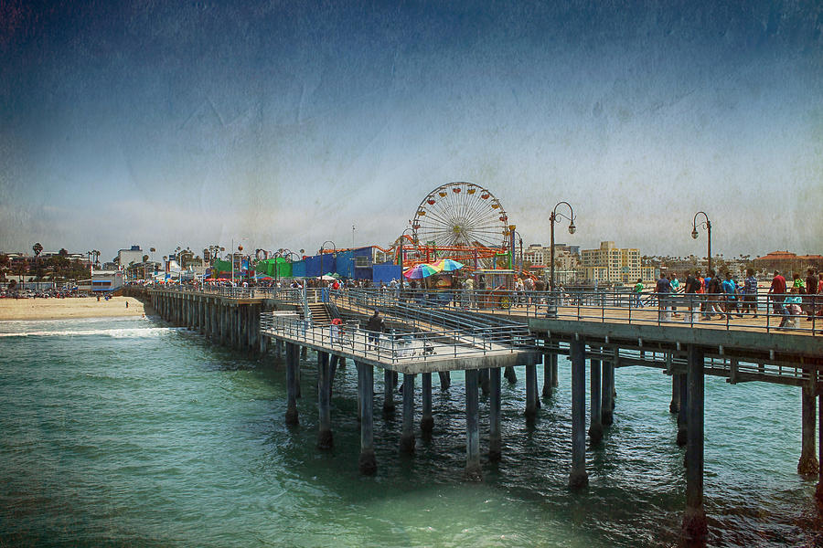Santa Monica Photograph - Remember Those Days by Laurie Search