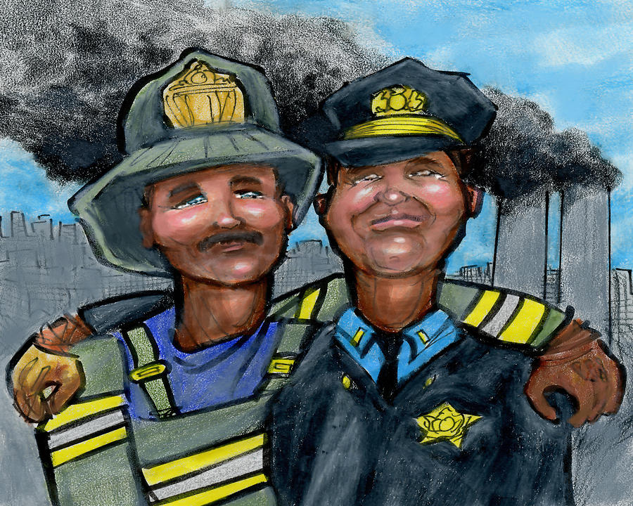 Remembering 9 11 Digital Art by Kevin Middleton