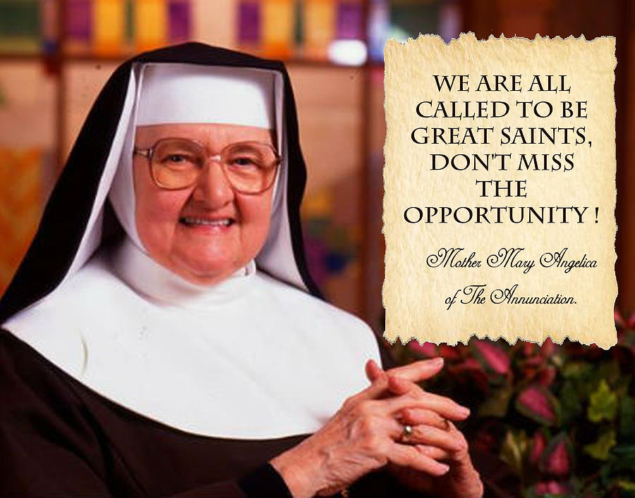 Remembering Mother Angelica. Photograph by Samuel Epperly - Fine Art ...