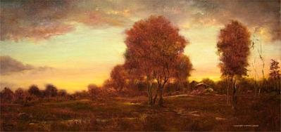 Tonalism Painting - Reminiscence by JoAnne Lussier Tonalism Painting - Reminiscence by JoAnne Lussier