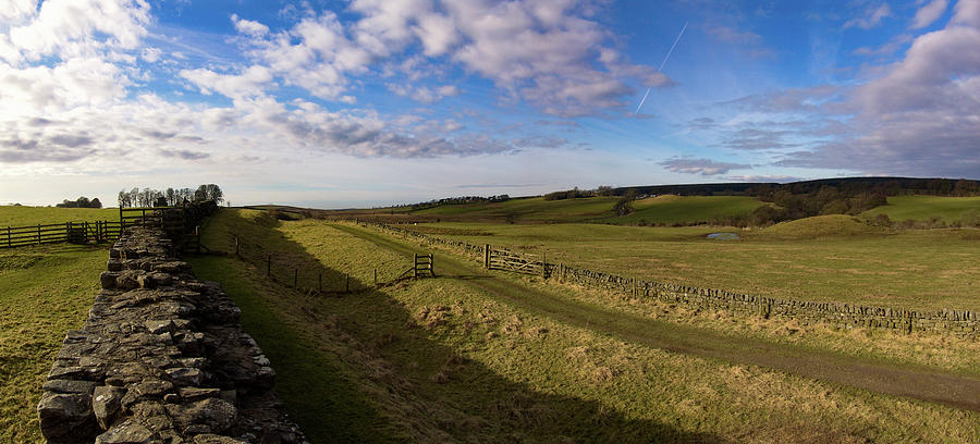 Remnants of Hadrians Wall  Photograph by Tim Dussault