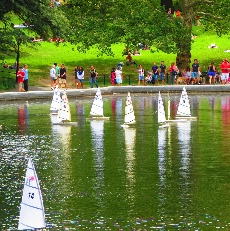 model sailboats central park