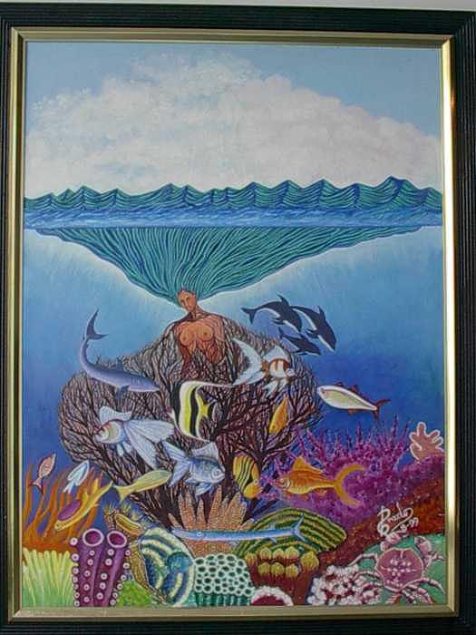 Renacer Painting by Carmelo Prado Renacer Painting by Carmelo Prado