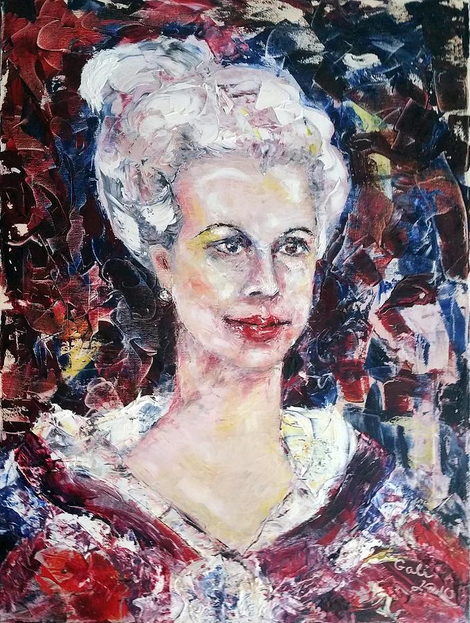 Renaissance Lady Painting by Gali Valkova Renaissance Lady Painting by Gali Valkova