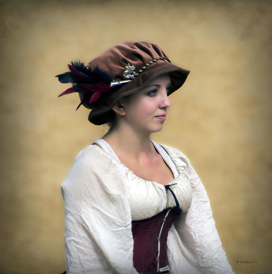 Renaissance Maiden Photograph by Brian Wallace