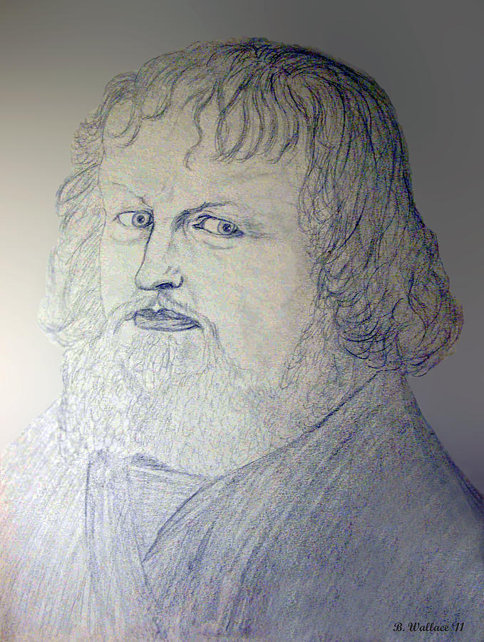 Renaissance Man Drawing by Brian Wallace