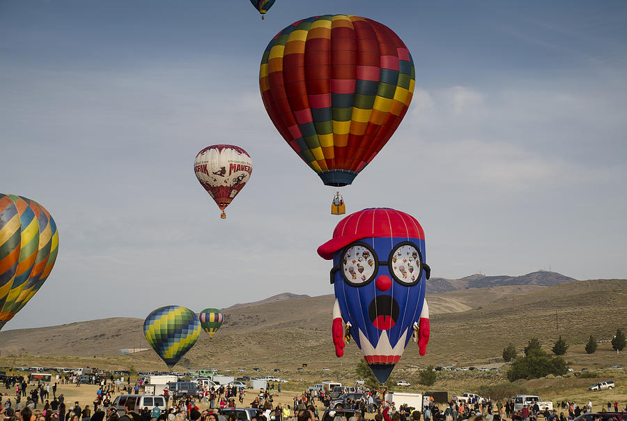 Reno Photograph - Reno Balloon Race 3 by Rick Mosher