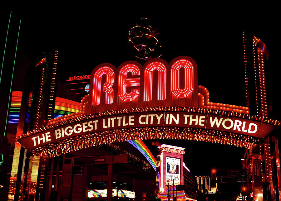 Reno Photograph - Reno Nevada by Mountain Dreams