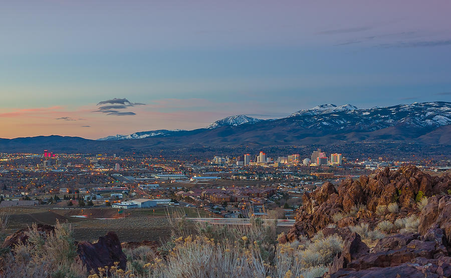 Reno Spring Sunrise Photograph by Scott McGuire