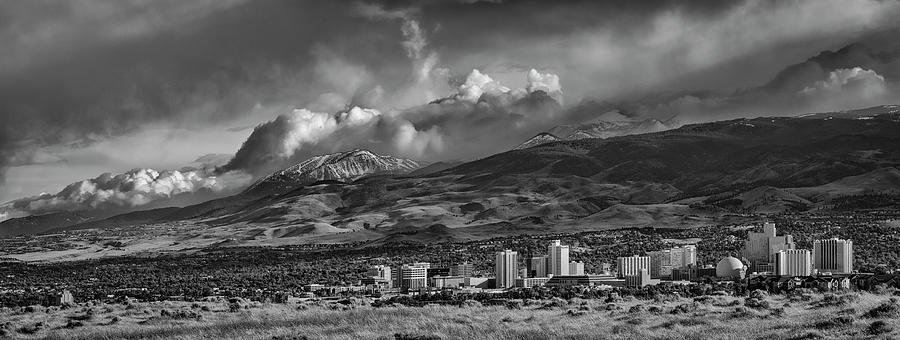 Reno Storm 2BW Photograph by Rick Mosher