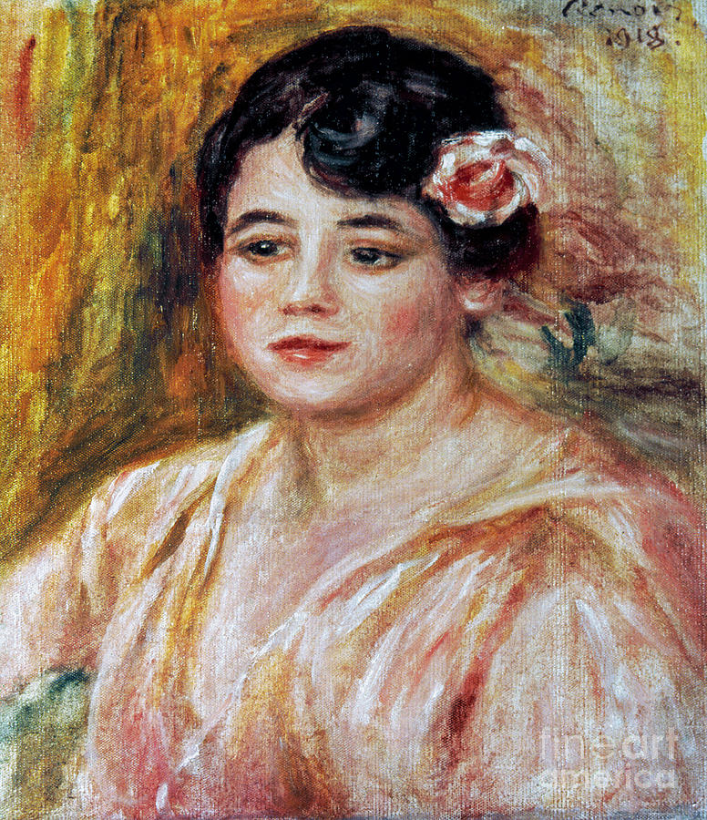 Renoir: Adele Besson, 1918 Photograph by Granger