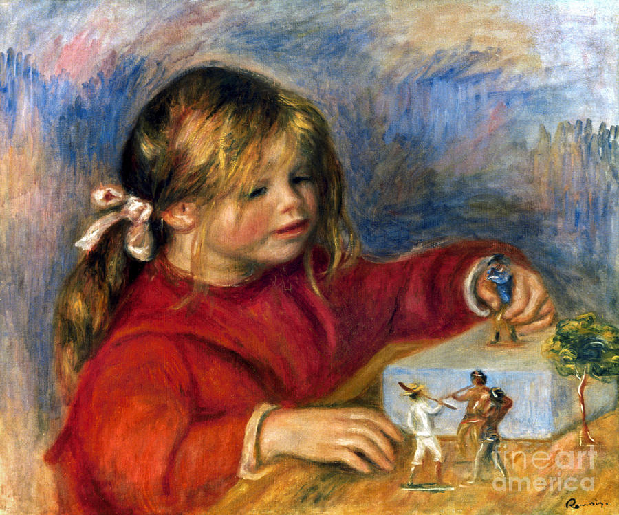 Renoir: Claude Playing Photograph by Granger