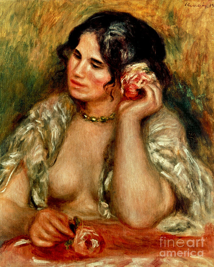Pierre Auguste Renoir Photograph - Renoir: Gabrielle, 1911 by Granger