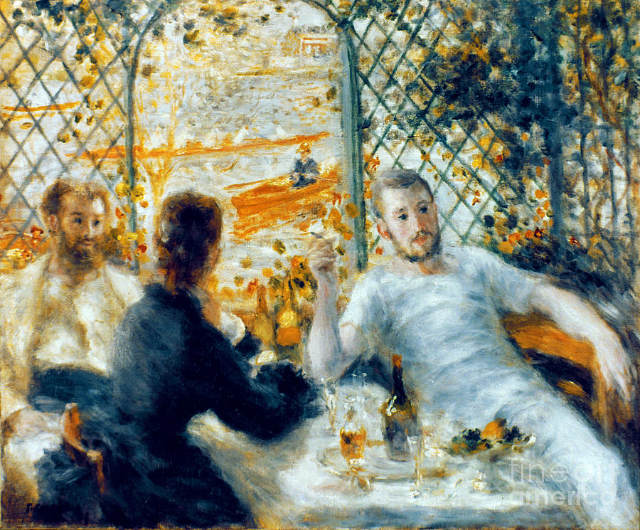 Renoir: Lunch, 1879-80 Photograph by Granger