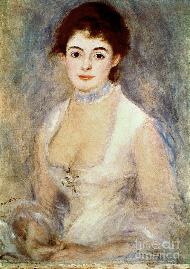 Renoir Madame Henriot Photograph by Granger