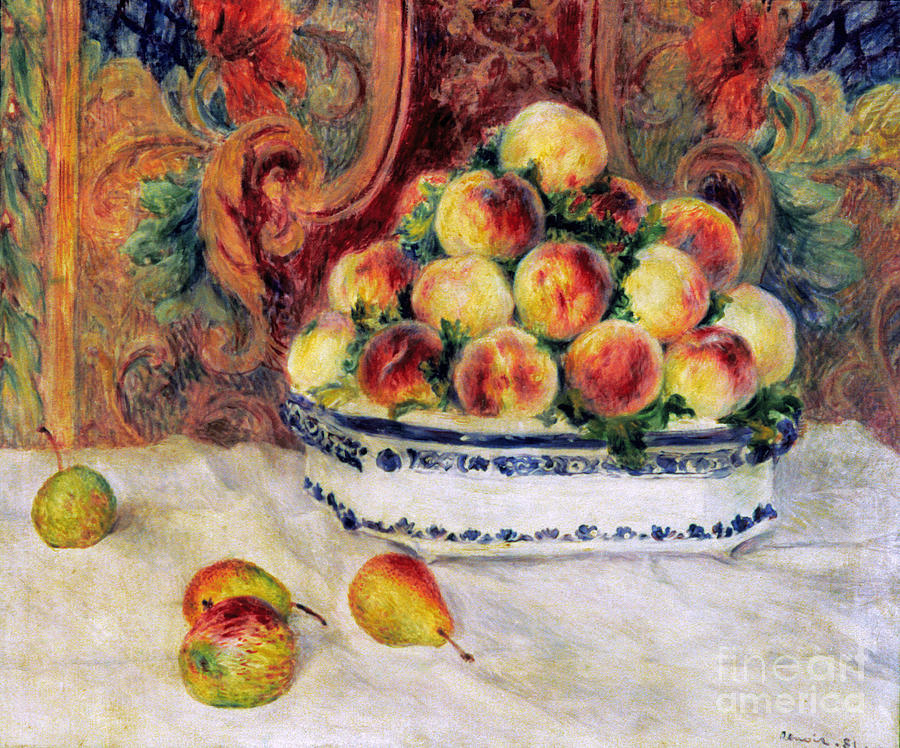 Renoir: Peaches, 1881 Photograph by Granger