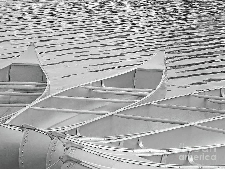 Rent a Canoe or Six Photograph by Ann Horn