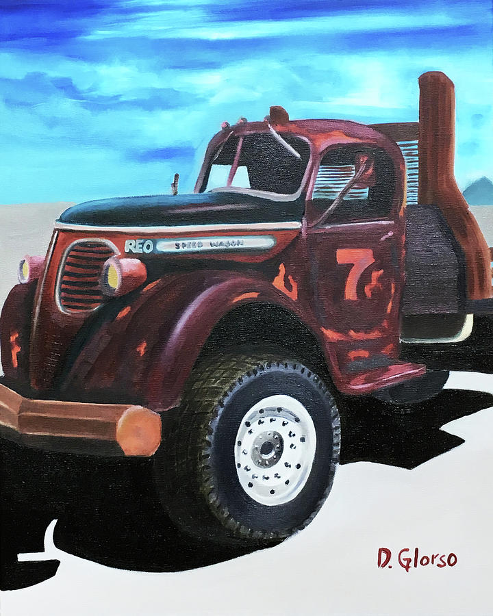 Denver Painting - REO Speedwagon by Dean Glorso